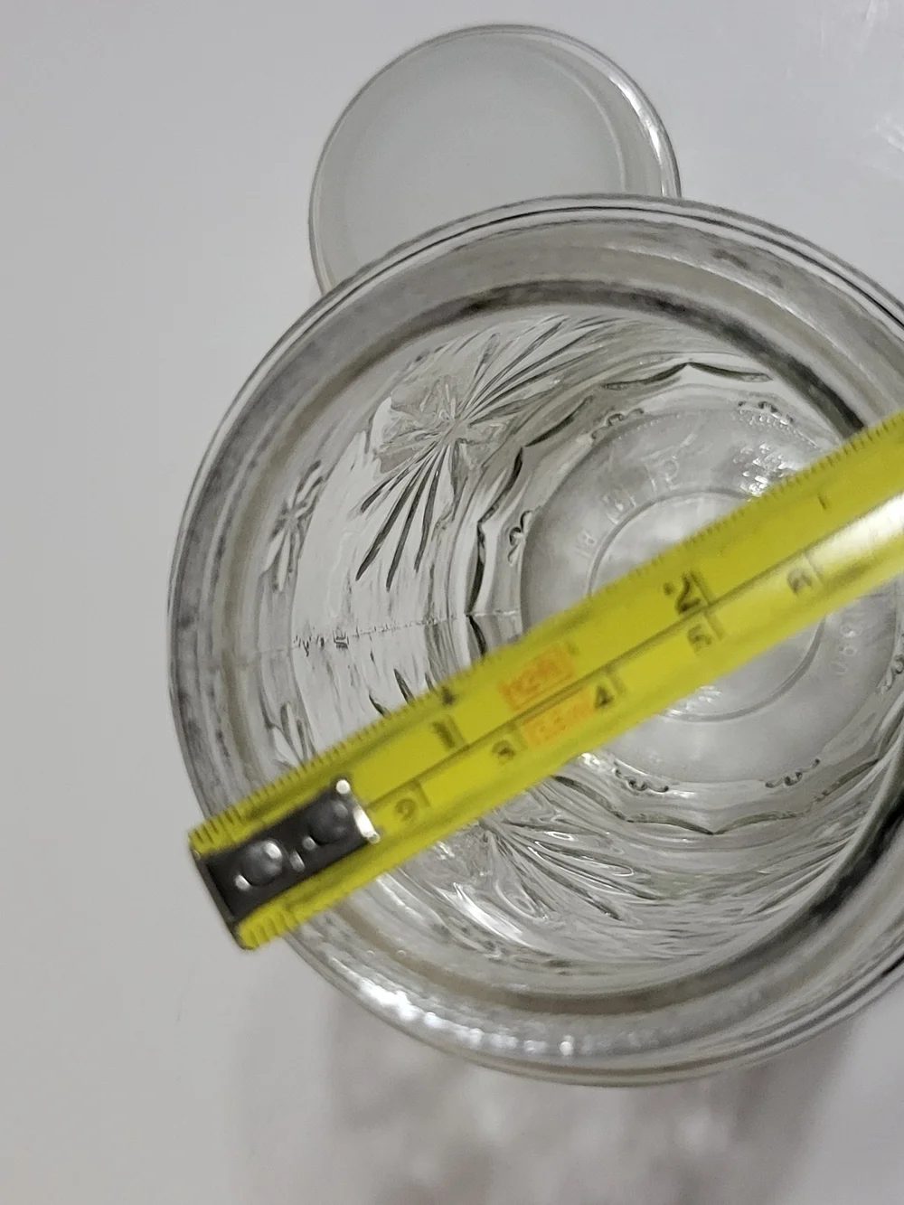 Anchor Hocking Planters Peanut Jars. Clear Glass Storage Jars with Lids
